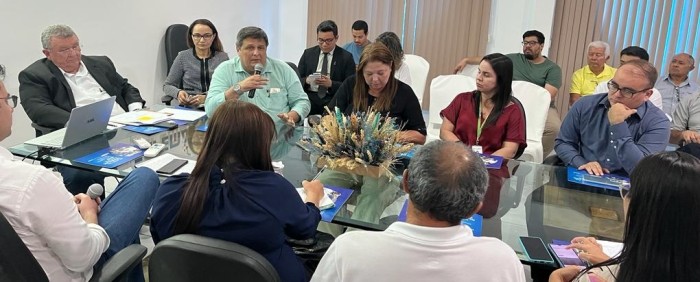 - Presidente da FAPEMA, Nordman Wall, durante abertura do evento (Foto: Divulgação)