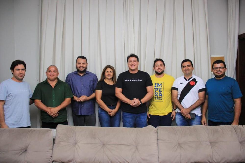 Camarão visitou a liderança regional Clayton Noleto