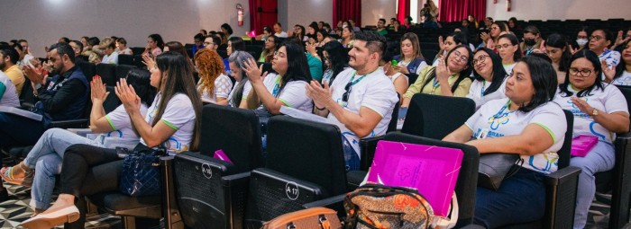 - SES participa da abertura da Semana Saúde na Escola durante encontro na capital (Foto: Israel Pontes)