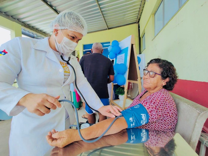 - SES promove ações pelo Dia Nacional de Prevenção e Combate à Hipertensão Arterial (Foto: Thiago Nascimento)