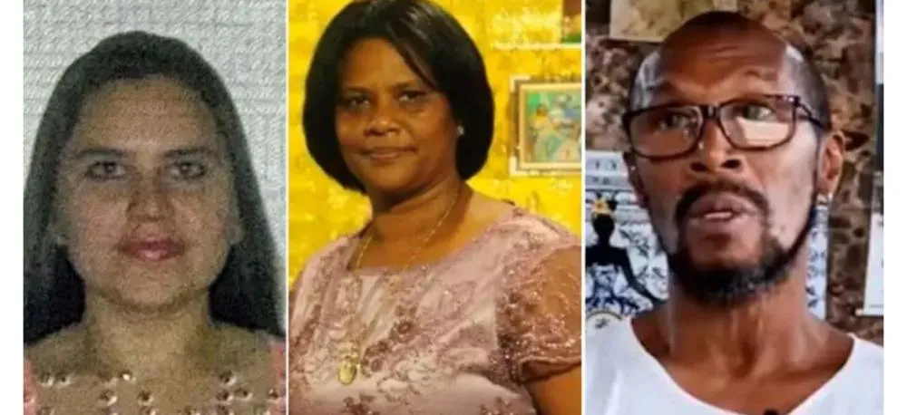 Larissa Rezende, assessora da deputada estadual Andreia Rezende; Maria José, presidente do Boi de Maracanã e Ivan Jorge, presidente da Companhia de Cultura Popular Catarina Mina