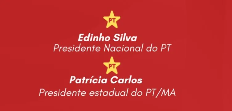  Dirigentes petistas destacam trajetória e papel político de Rubens Jr. em meio a tensões no cenário maranhense. Foto: internet