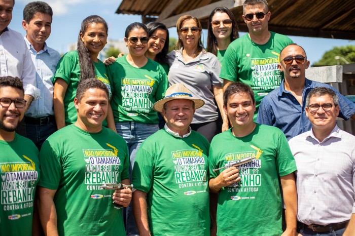 - Lançamento da campanha de vacinação contra febre aftosa em Imperatriz (Foto: Divulgação)