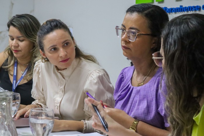 - Profissionais dialogam sobre o Protocolo de Alta Qualificada do Hospital Sírio Libanês no Hospital da Ilha (Foto: Francildo Falcão)