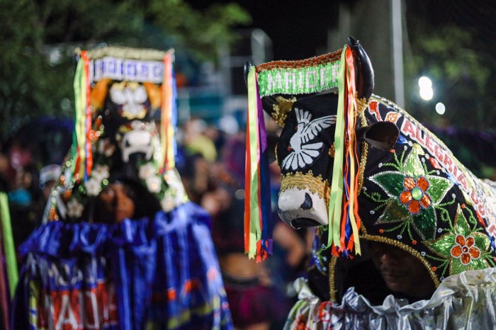 - Diversidade das manifestações juninas marcou a prévia do São João em Paço do Lumiar (Foto: Fernando dos Anjos)