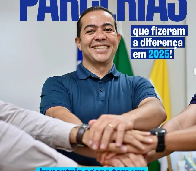 Rildo Amaral consolidou parcerias estratégicas como motor do desenvolvimento municipal. Foto: Instagram