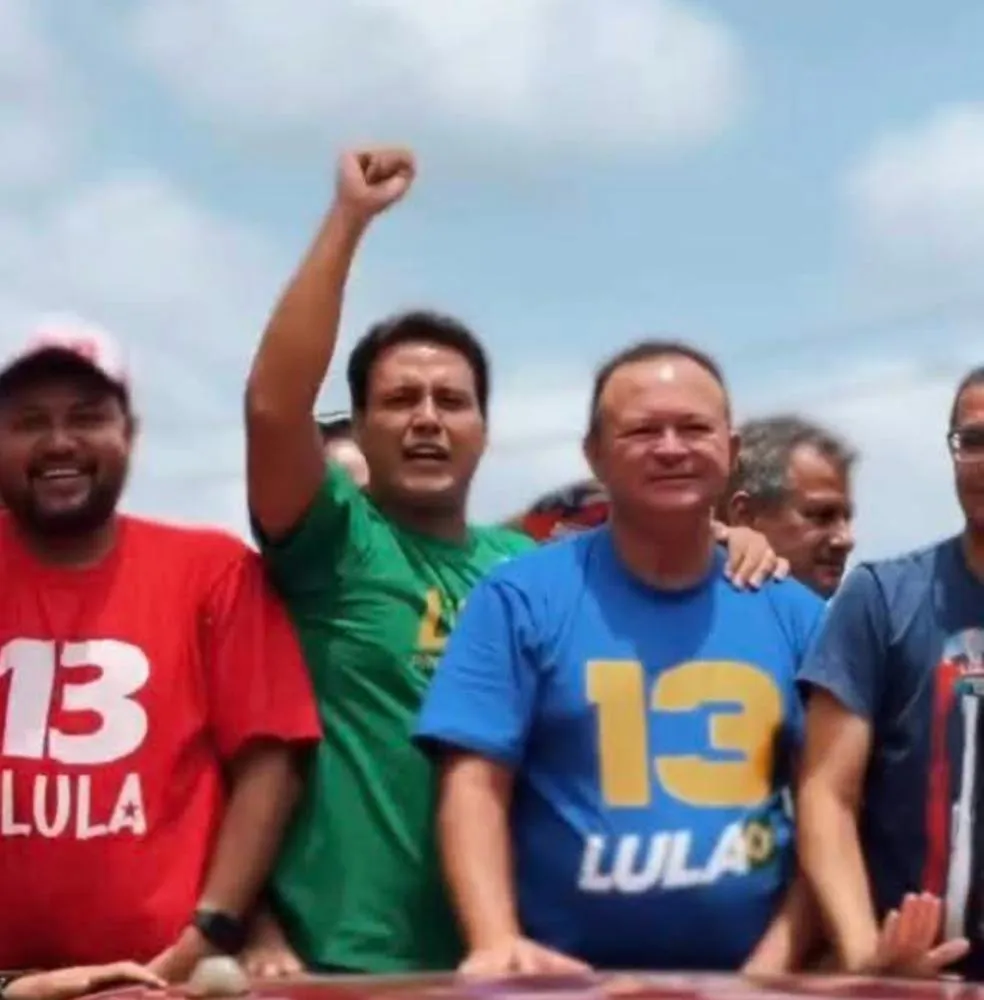 Camarão e Brandão, juntos na campanha de 2022 — hoje, separados pela sucessão. Foto: Assessoria 