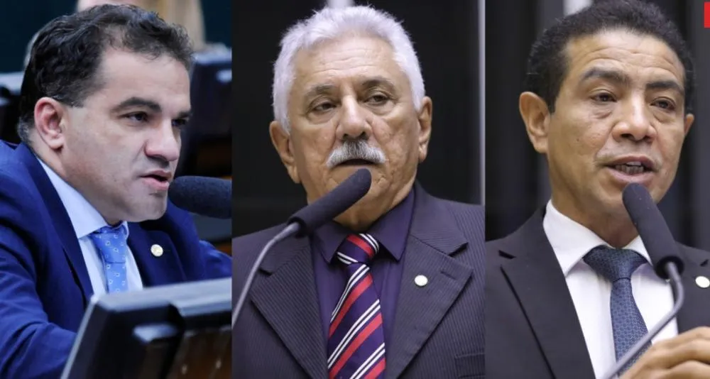 Da esquerda para a direita: os deputados federais do PL Josimar Maranhãozinho, Pastor Gil e Bosco Costa, denunciados pela PGR • Foto 1: Cleia Viana/Câmara dos Deputados; fotos 2 e 3: Mário Agra/Câmara dos Deputados