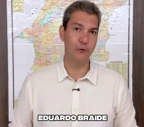 GORA É OFICIAL: BRAIDE VEM PRO GOVERNO! O prefeito Eduardo Braide acaba de anunciar: vai renunciar em São Luís para ser candidato a governador do Maranhão. Imagem: Instagram