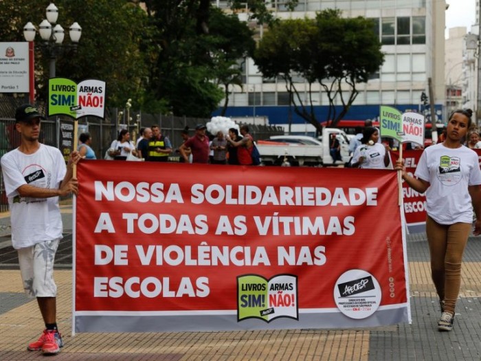 Violência em colégios é tema de um dos estudos - (Foto: Fernando Frazão/Agência Brasil)