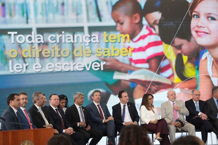 - Compromisso Nacional Criança Alfabetizada (Foto: Gilson Teixeira)