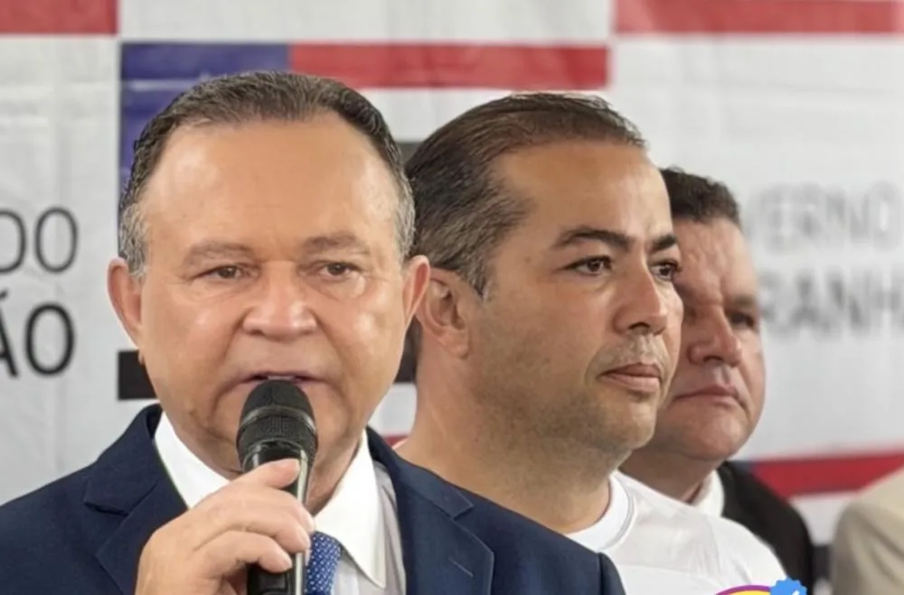 Rildo Amaral (PP) na cerimônia de inauguração do Palácio da Região Tocantina do Maranhão , que contou com a presença do governador Carlos Brandão (MDB)