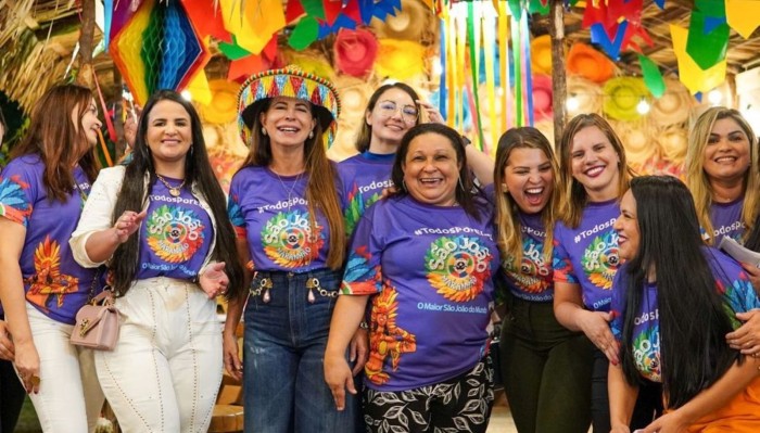 - Equipe da SEMU que vem liderando a campanha Todos por Elas (Foto: Divulgação)