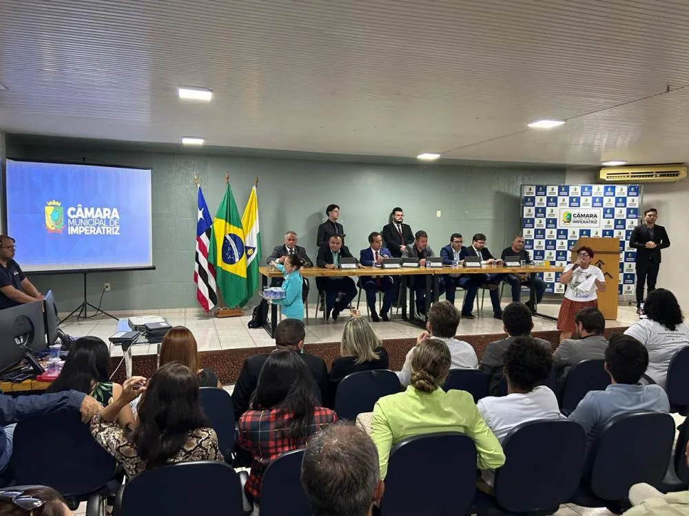 A Câmara Municipal de Imperatriz realizou audiência pública nesta quinta-feira (23) para discutir os impactos ambientais, sociais e econômicos da duplicação da BR-010. Foto: Euramir Reis