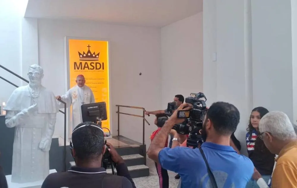 PATRIMÔNIO E MEMÓRIA: A Catedral Diocesana de Nossa Senhora de Fátima apresentou nesta segunda-feira (27) as novas instalações do Museu de Arte Sacra de Imperatriz (MASDI). Fotos: Profa. Dra. Roseane Pinheiro (IHGI).