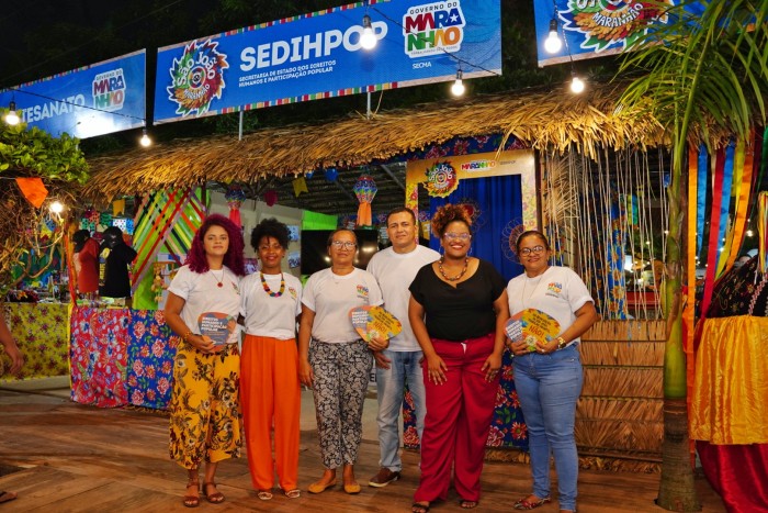 - Equipe da Sedihpop no Arraial do Ipem (Foto: Divulgação)