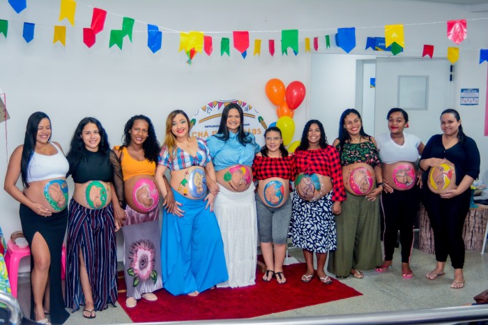 - Maternidade Paço do Lumiar reúne gestantes para despedida da barriga (Foto: Divulgação)