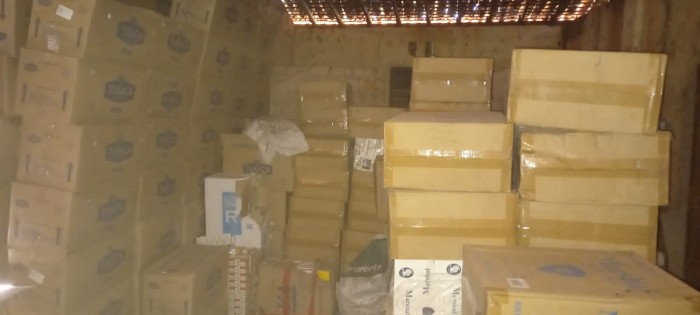 - Polícia Civil apreende em Timon carga recorde de cigarros contrabandeados (Foto: Divulgação)