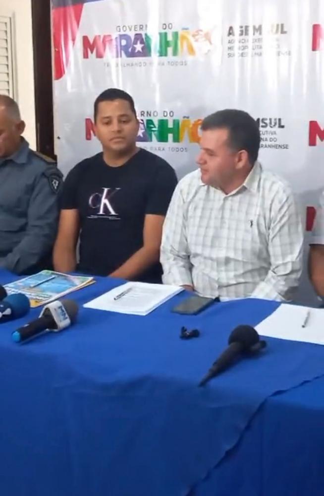 Rodrigo Brasmar e Vagtonio Brandão divulgam programação do Arraá de Imperatriz