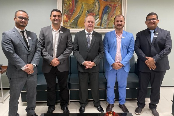 Comissão Processante é recebida pelo Procurador-Geral de Justiça do Maranhão