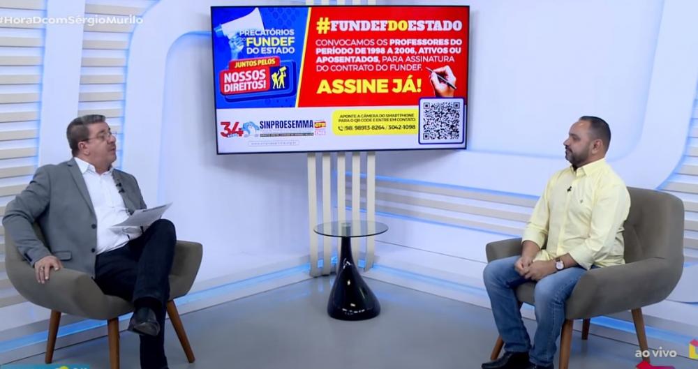 Oliveria em entrevista ao Programa Na Hora D