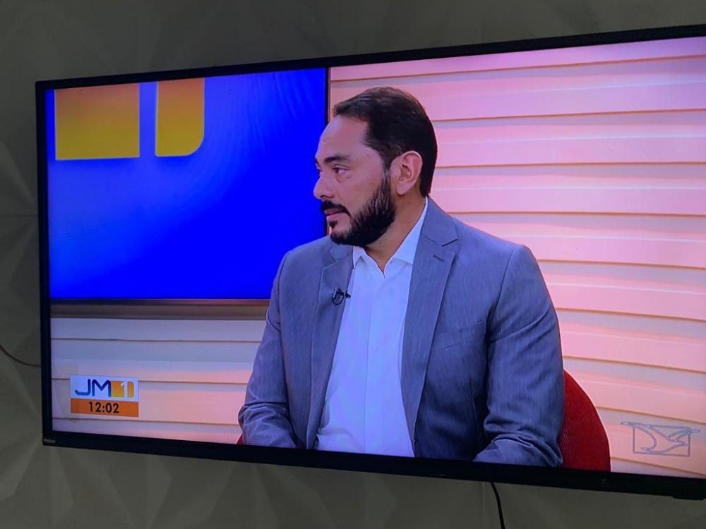 Assis Ramos, em entrevista na TV Mirante no dia 1 de janeiro de 2024