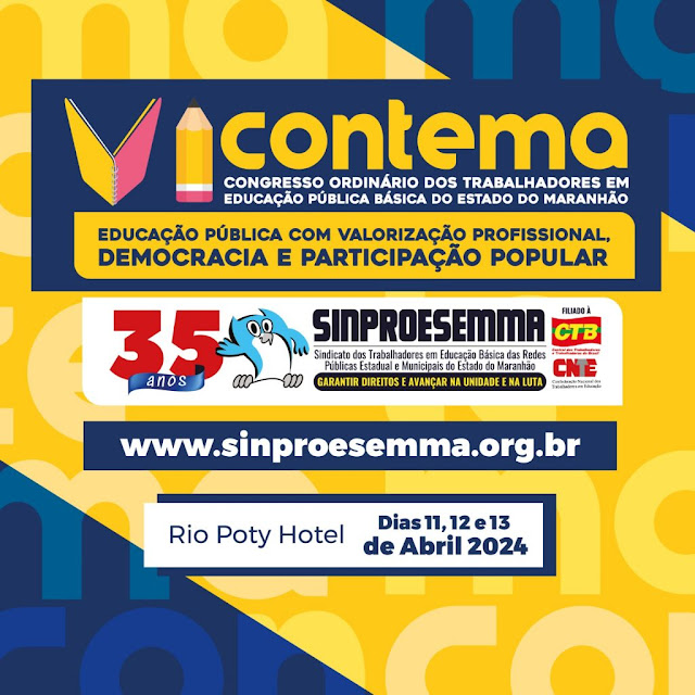 Com uma programação abrangente e diversificada, o VI CONTEMA abordará uma variedade de temas relevantes para o cenário educacional atual,