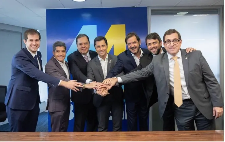 Duarte Júnior garantiu o apoio do União Brasil.