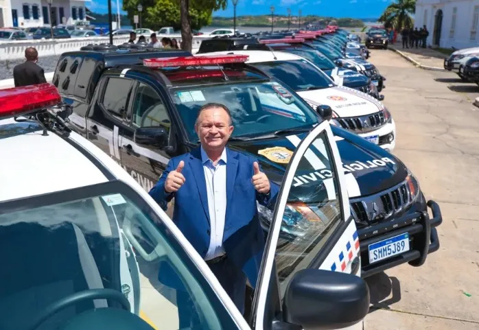 Veículos vão reforçar frota da Polícia Militar e Civil. Com a convocação de novos policiais, governador “zera” cadastro de reserva do último concurso da PM