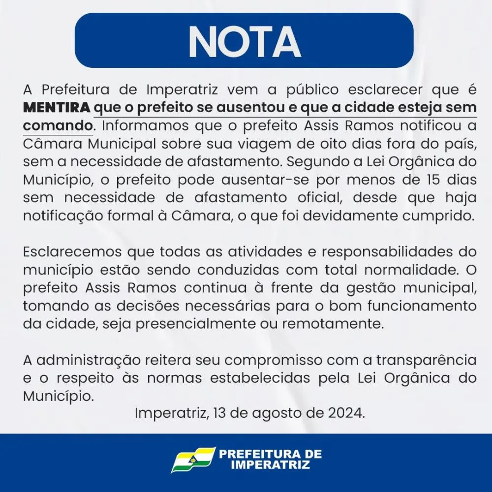 Divulgação: Assessoria