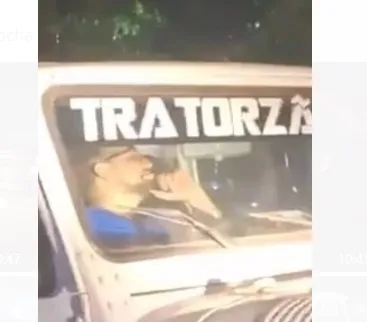 O incidente foi causada pelo candidato da oposição, Itaires Andrade, conhecido como “Tratorzão”.