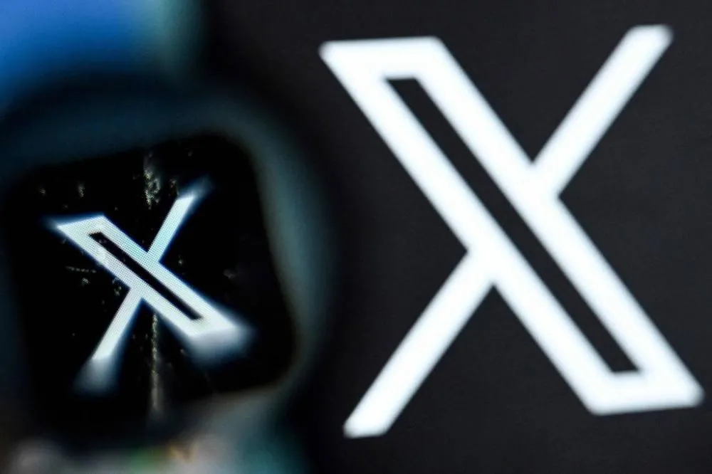 Na imagem, o logo do X, antigo Twitter - Kirill Kudryavtsev - 11.mar.24/AFP