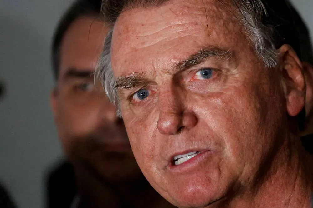 O ex-presidente Jair Bolsonaro, indiciado pela PF na investigação da trama golpista - Adriano Machado/Reuters
