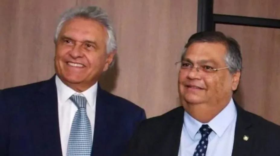 O governador goiano e o agora ministro da Suprema Corte estão em campos opostos politicamente.. Foto: Divulgação