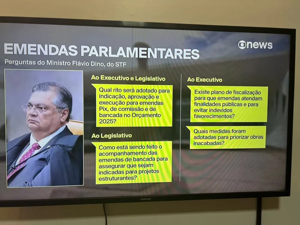 Dino manda recado de que não vai recuar sobre emendas, e intima Congresso e governo a prestar informações