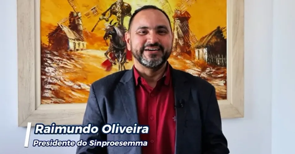 Presidente do Sinproesemma cobra pagamento da 2ª parcela do Fundef e investimentos na educação. Foto: Divulgação
