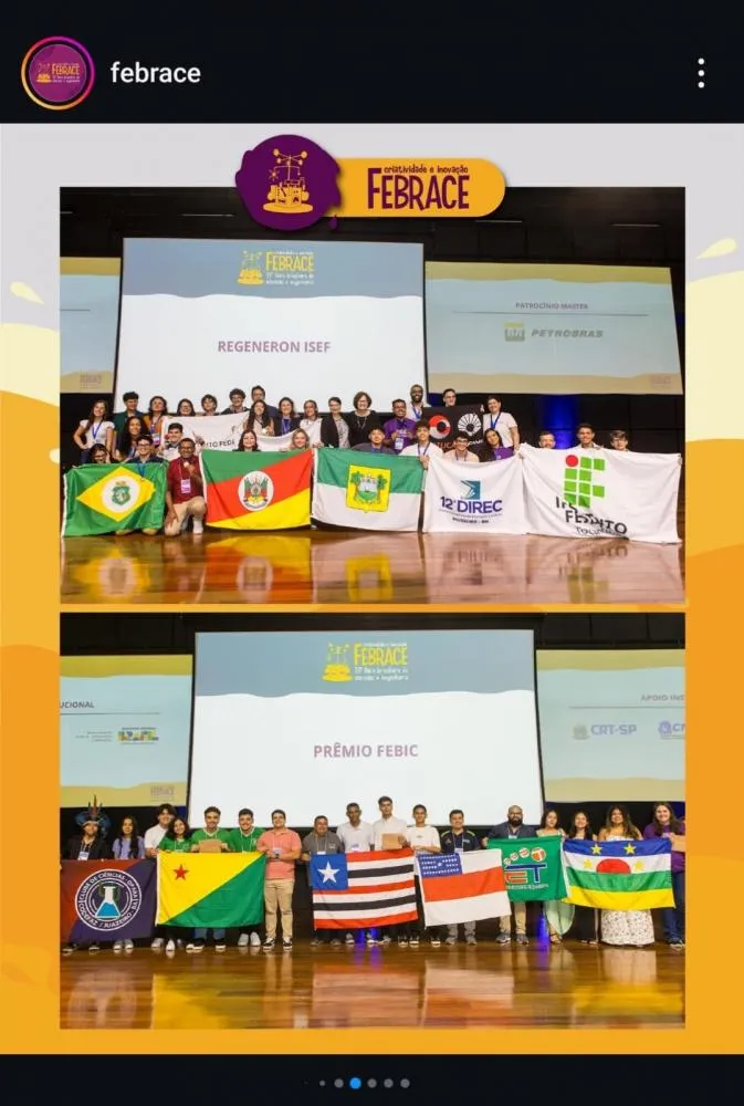 Parabéns aos nossos jovens talentos! Que este seja apenas o começo de muitas outras conquistas para a educação científica maranhense. Foto: Divulgação.
