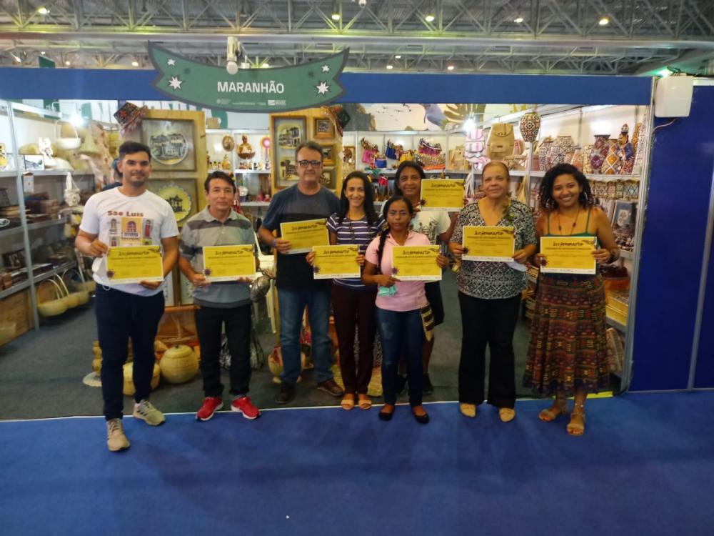 Artesãos maranhenses participam da 21º Fenearte. (Foto: Divulgação)