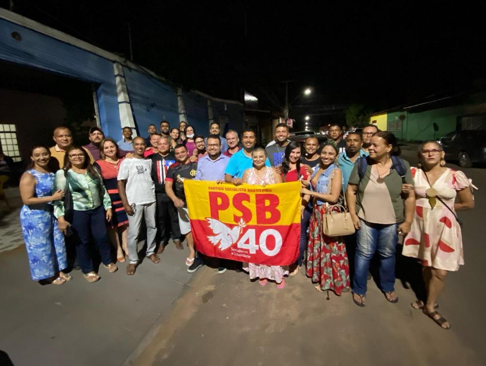 Novos filiados: Boa parte destes vindos do PCdoB e que agora irão construir o PSB na cidade.