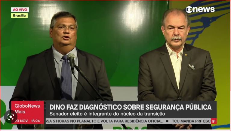 Flávio Dino lidera o núcleo de Justiça e Segurança Pública 