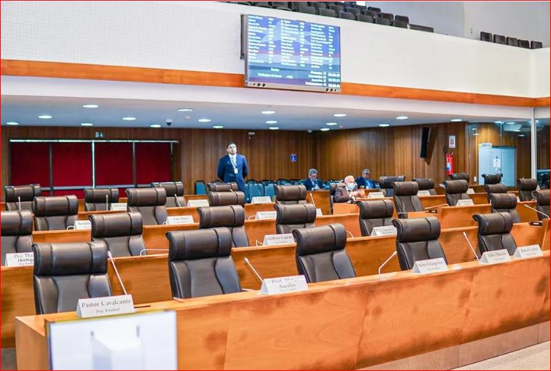 Plenário da Assembleia Legislativa do Maranhão (Alema) em setembro de 2022. — Foto: Divulgação/Alema