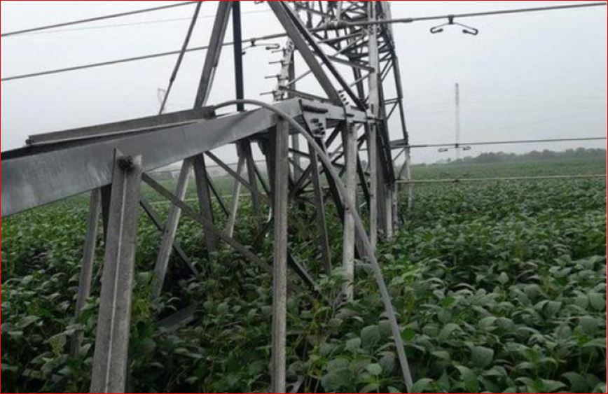 Torre da Eletronorte foi 'derrubada' com 'indícios de 'sabotagem', informou trabalhadores da empresa