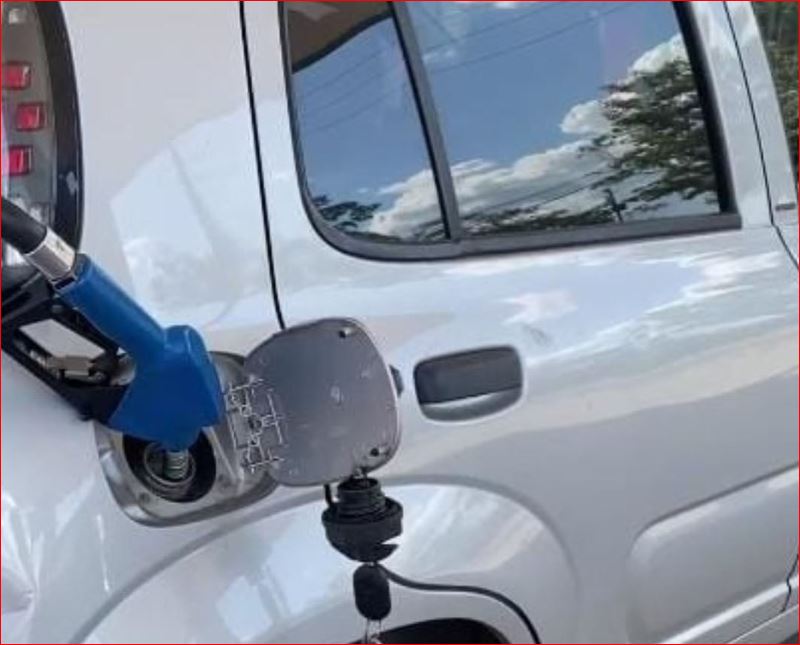  Impostos federais do valor da gasolina, estão isentos por noventa dias, desde 2 de janeiro de 2023. (Foto: Assessoria)