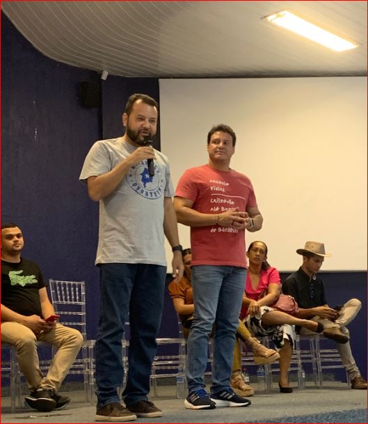 Clayton Noleto discorre acerca do cenário político atual ao lado do Vice governador Felipe Camarão