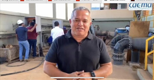Adonilson Lima convida usuários a ficarem quites com a Caema