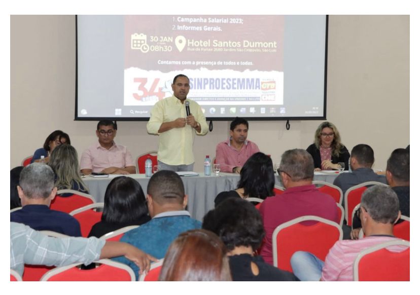 Para o presidente do Sinproesemma Raimundo Oliveira, é necessário haver compromisso com a educação pública e com os trabalhadores.