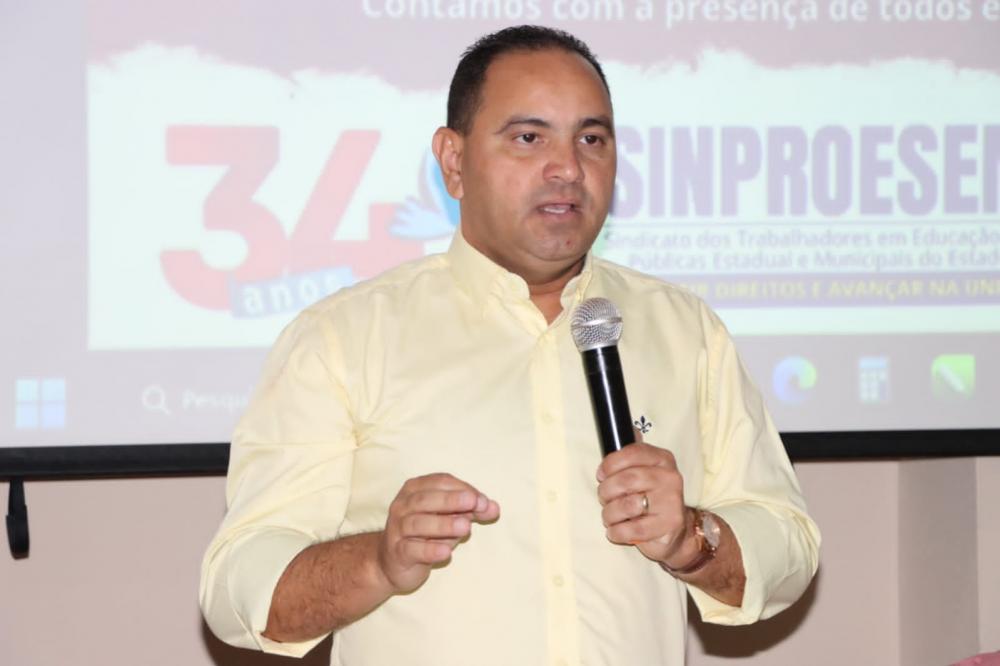 Raimundo Oliveira Presidente do Sindicato dos Trabalhadores em Educação Pública do Maranhão (Sinproesemma)