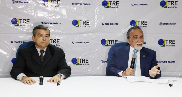 Desembargadores José Luiz de Almeida (presidente); José Gonçalo Filho (vice-presidente e corregedor); juiz federal Lino Osvaldo 
